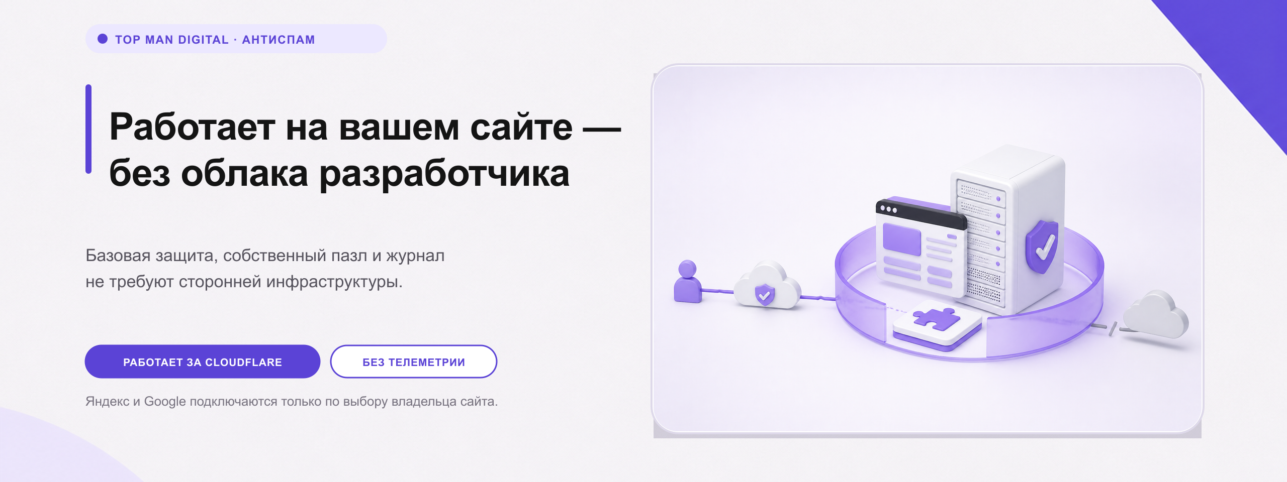 Фото 5: &laquo;Top Man Digital: антибот и защита форм от спама&raquo;